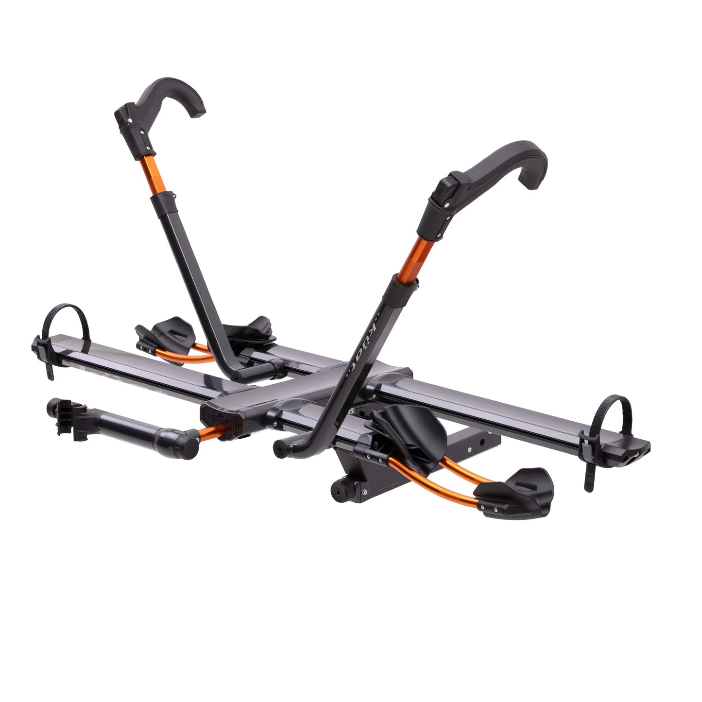 NV 2.0 Hitch Bike Rack - 2-Bike, 2" Receiver, Metallic Gray/Orange