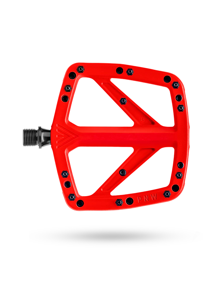 PNW Range Composite Pedals Red