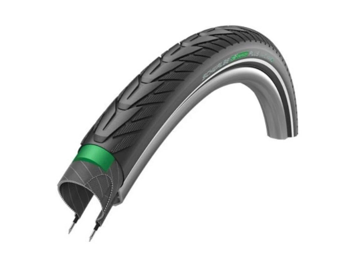 Energizer Plus Tire - 700 x 35, Clincher, Wire, Black/Reflective, Performance, GreenGuard, Addix E50