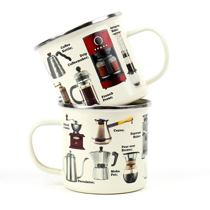 Bikes - Enamel Mug