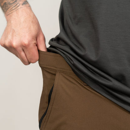 A.T. Plus Short - Walnut Brown