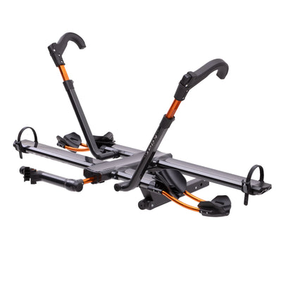 NV 2.0 Hitch Bike Rack - 2-Bike, 2" Receiver, Metallic Gray/Orange