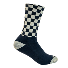 Socks - Checkered Black/Tan