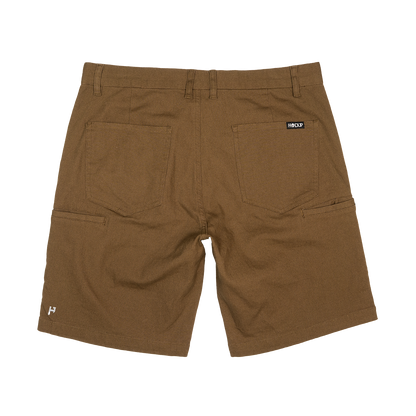 WorkHorse Stretch Canvas Short - Coffee Brown
