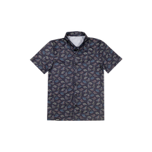 Youth FlexGRID Button Up - UFO Dinos