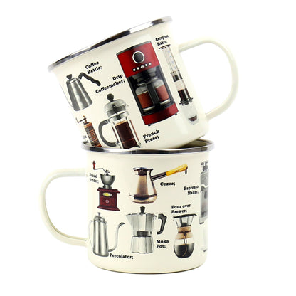 Bikes - Enamel Mug