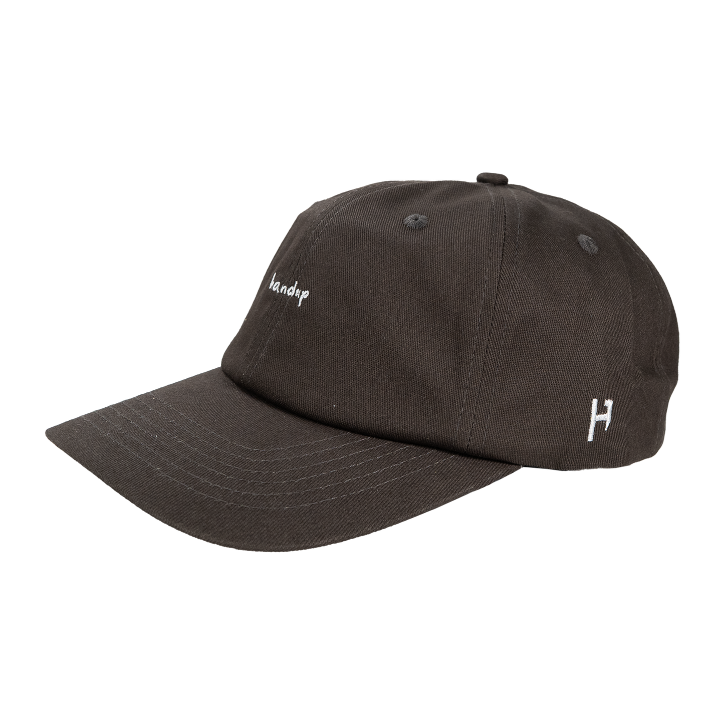 Unstructured Dad Hat -  Dark Grey "Handup"
