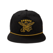 Pinch Front Rope Hat -  Gold Eagle