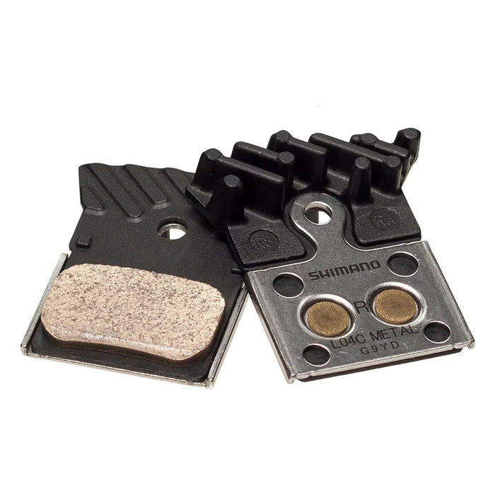Shimano L04C-MF Metal Disc Brake Pads with Cooling Fins