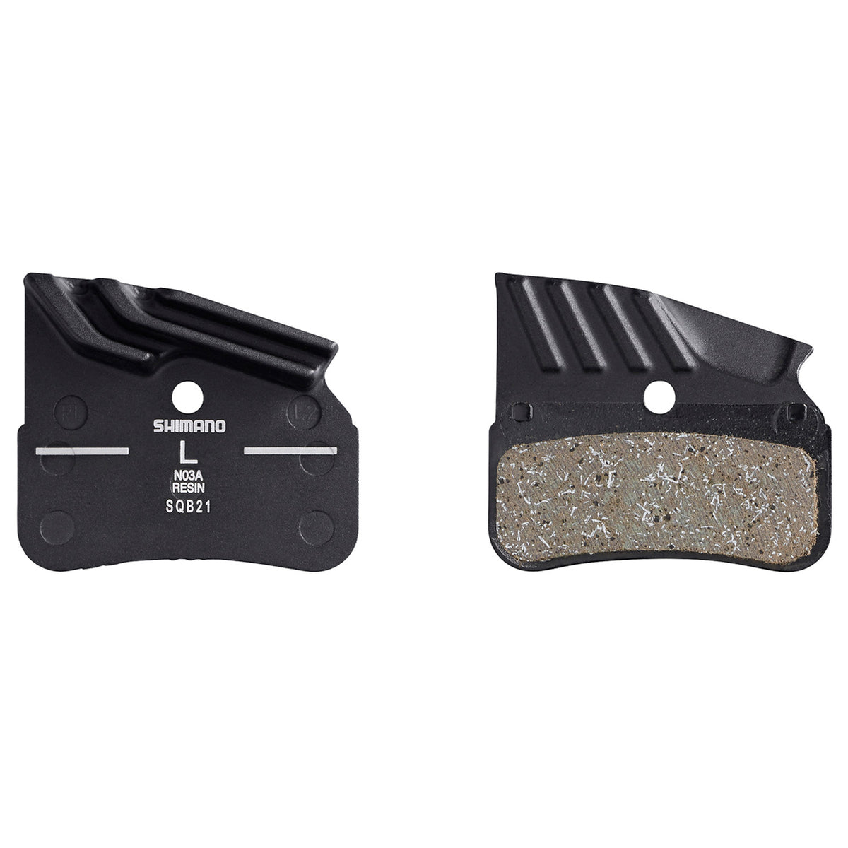 Shimano N03A-RF Resin Disc Brake Pads with Fins