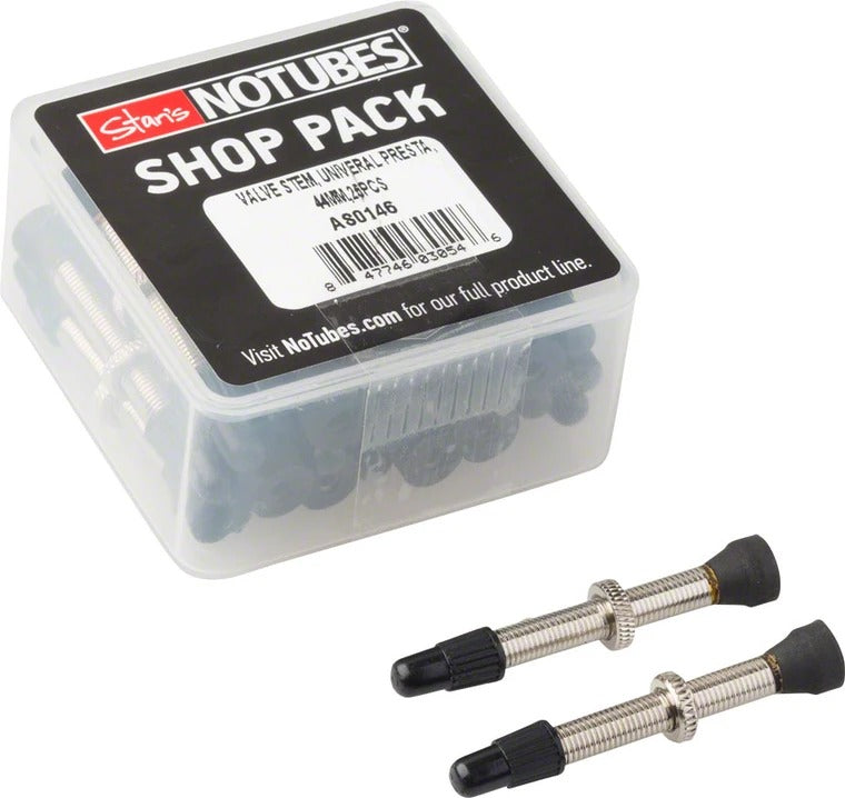 Stan's NoTubes brass tubeless valve stem, 44mm