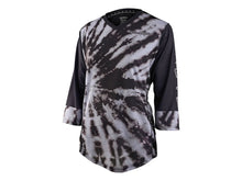 WOMENS MISCHIEF JERSEY; TIE DYE BLACK